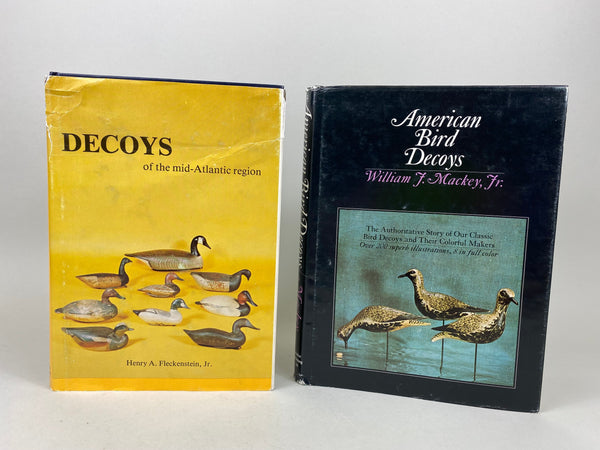2 Books, Decoys of the mid-Atlantic region, and American Bird Decoys