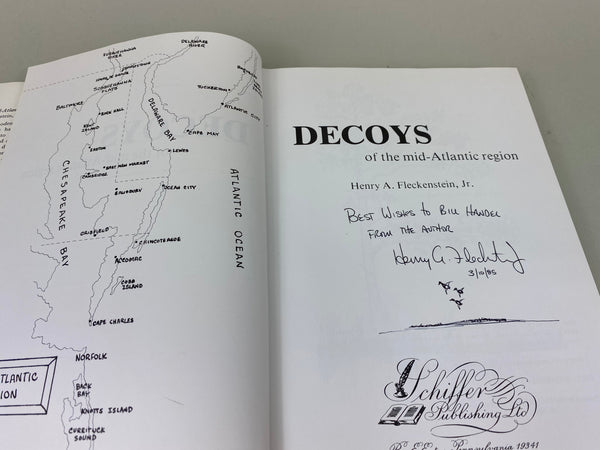 2 Books, Decoys of the mid-Atlantic region, and American Bird Decoys