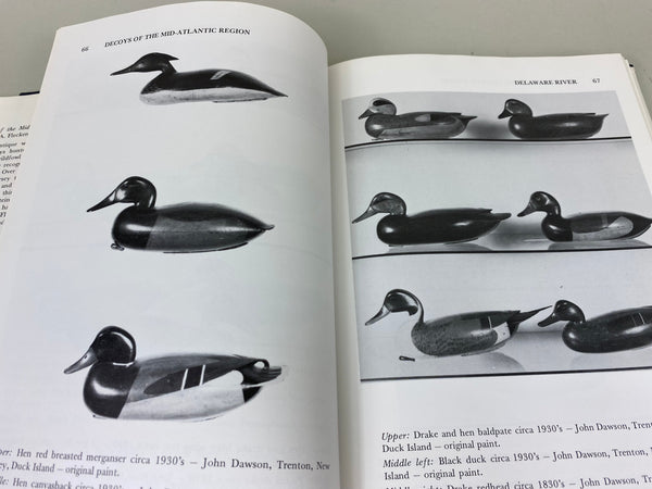 2 Books, Decoys of the mid-Atlantic region, and American Bird Decoys