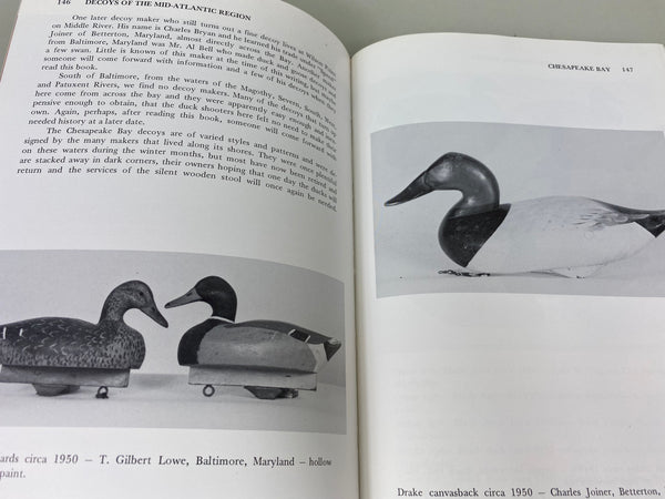 2 Books, Decoys of the mid-Atlantic region, and American Bird Decoys