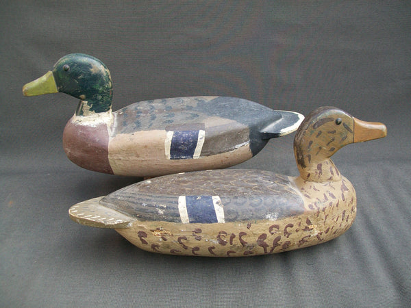 Illinois River Mallards, Pair  (#2015)