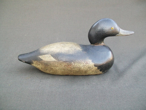 Mason Challenge Grade Bluebill with rare flat bottom, Original Paint.  (#2119)