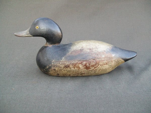 Mason Challenge Grade Bluebill with rare flat bottom, Original Paint.  (#2119)