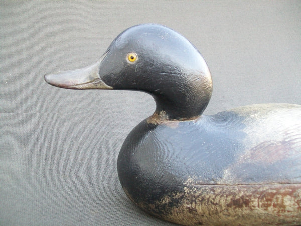 Mason Challenge Grade Bluebill with rare flat bottom, Original Paint.  (#2119)