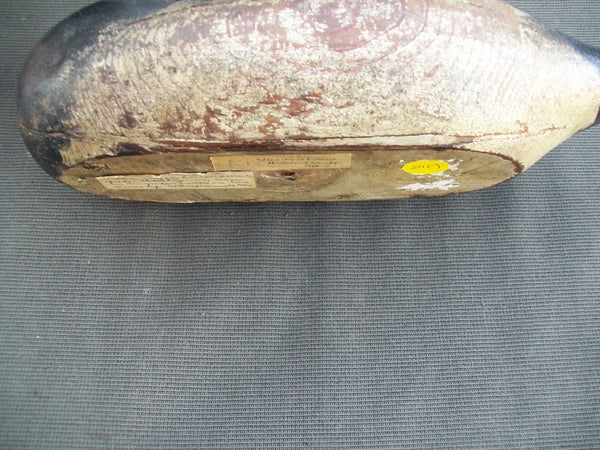 Mason Challenge Grade Bluebill with rare flat bottom, Original Paint.  (#2119)