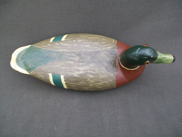 Lohrman Mallard Drake with lead  - Circa 1930's   (#2127)