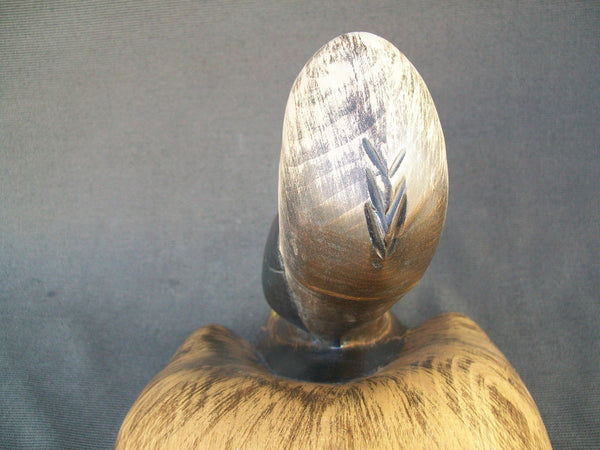 Tom Taber Specialty Series Brown Pelican, Unique decoy, signed