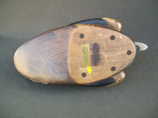 Tom Taber Specialty Series Brown Pelican, Unique decoy, signed