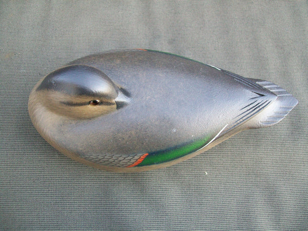 Green Wing Teal Pair by Frederick Brown