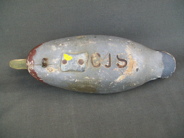 Mason Detroit Grade Mallard Drake, weight and brand on bottom - original paint