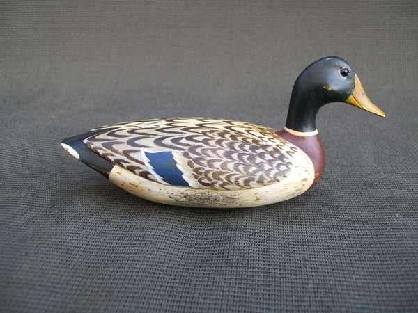 Brick Paulson "Charlie Walker" style Mallard Drake Miniature