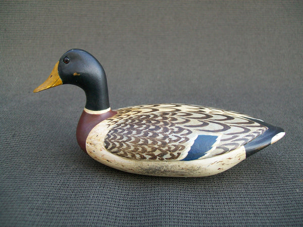 Brick Paulson "Charlie Walker" style Mallard Drake Miniature