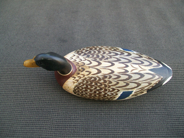 Brick Paulson "Charlie Walker" style Mallard Drake Miniature