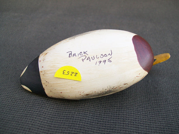 Brick Paulson "Charlie Walker" style Mallard Drake Miniature