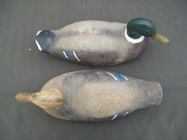 Animal Trap Pair of Mallards - stamped  (#2302)