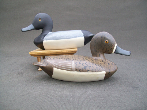 Wilfred Bush Pair of Third Size Bluebills