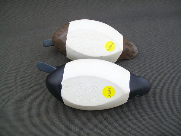 Wilfred Bush Pair of Third Size Bluebills