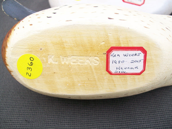 Ken Weeks Third Size Pintails Pair (#2360)