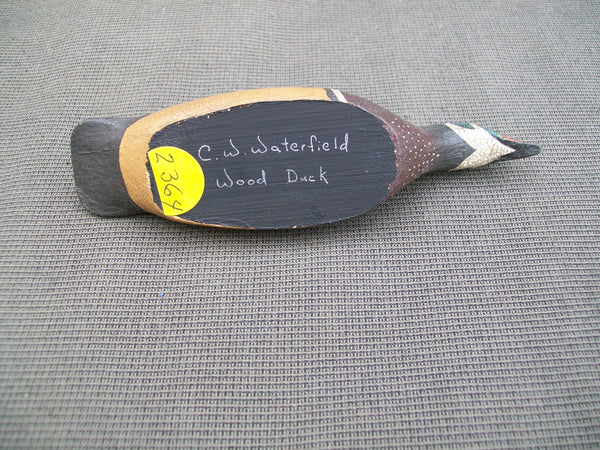 Miniature Wood duck by C.W. Waterfield  (#2364)