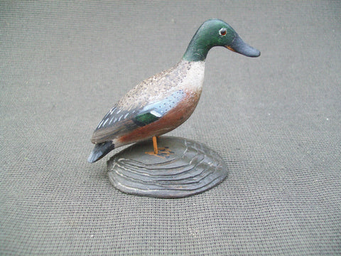 Hand Carved Mini Shoveler, Tony Zullo (#2423)
