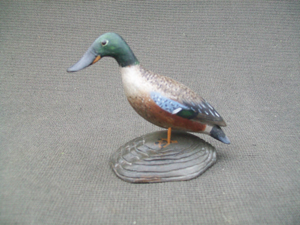 Hand Carved Mini Shoveler, Tony Zullo (#2423)