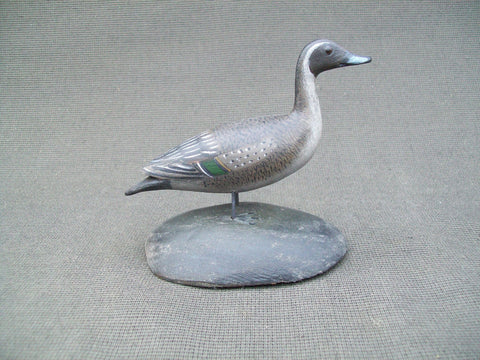 Tony Zullo Pintail Miniature on hand carved stand