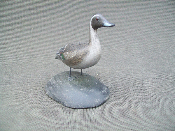 Tony Zullo Pintail Miniature on hand carved stand