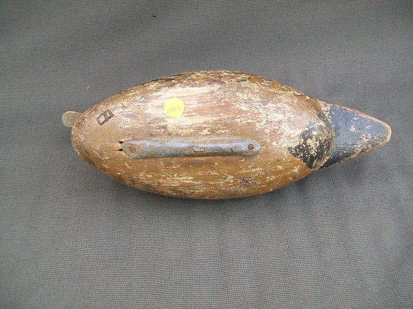 Illinois River Tack-eye Mallard Hen, Circa 1900's.  (#2455)