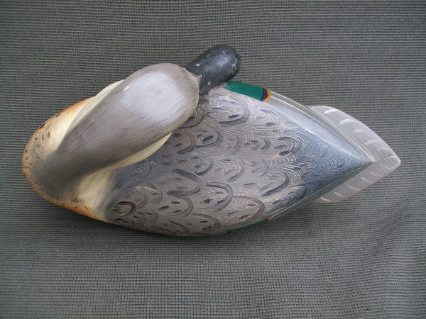 Pair- Robert Weeks Green Wing Teal Original Paint, Excellent Condition