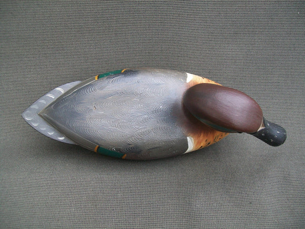 Pair- Robert Weeks Green Wing Teal Original Paint, Excellent Condition