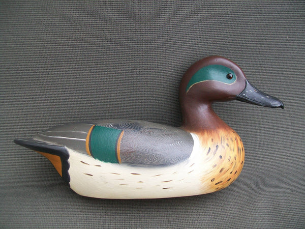 Pair- Robert Weeks Green Wing Teal Original Paint, Excellent Condition