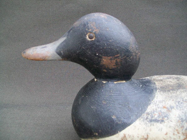 Original Paint Detroit Grade Mason Blue Bill Tack-eye, lead weight, rigging strap.