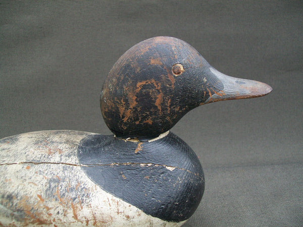 Original Paint Detroit Grade Mason Blue Bill Tack-eye, lead weight, rigging strap.