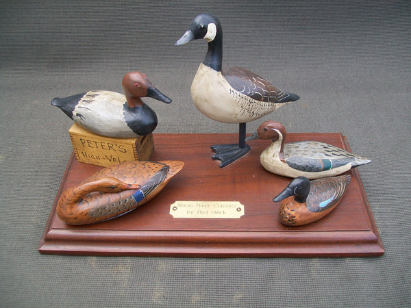 Bud Hinck- 5 Miniature Display Set  #16 of 25 - Illinois River Classic