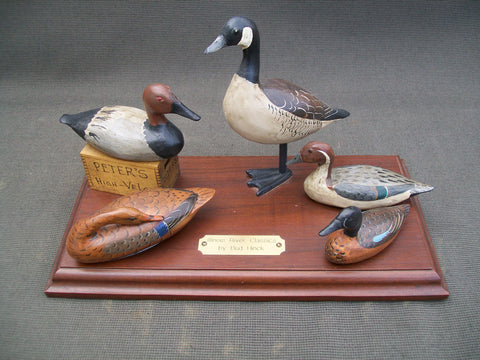 Bud Hinck- 5 Miniature Display Set  #16 of 25 - Illinois River Classic