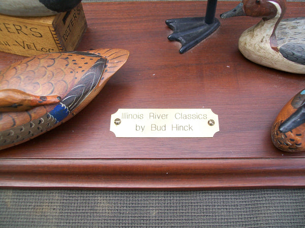 Bud Hinck- 5 Miniature Display Set  #16 of 25 - Illinois River Classic