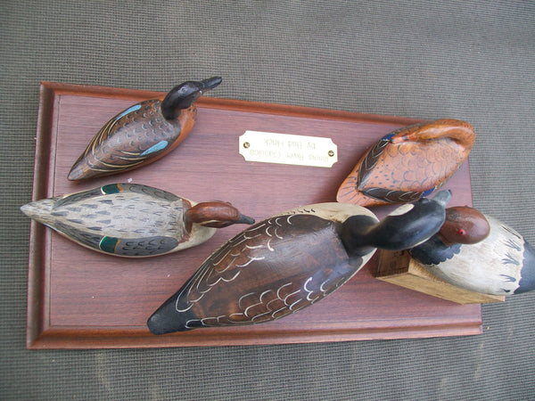 Bud Hinck- 5 Miniature Display Set  #16 of 25 - Illinois River Classic
