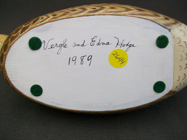 Virgil & Edna Hodge Calling Mallard Hen