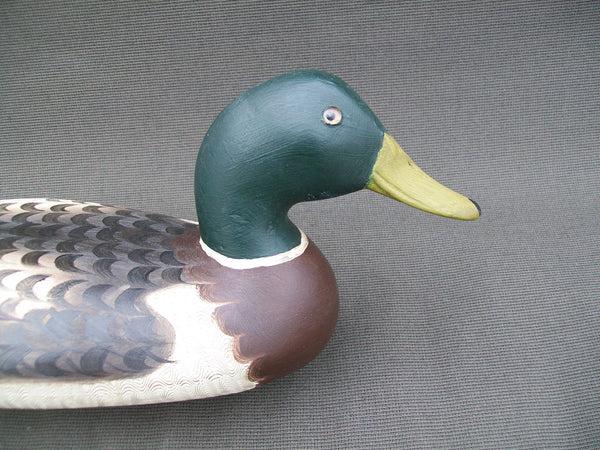 Elliston Mallard Drake, restored by Mike Lashbrook (original Elliston weight)