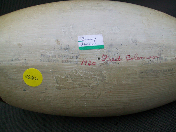 Fred Coleman Mallard Drake - Circa 1940's  (#2666)