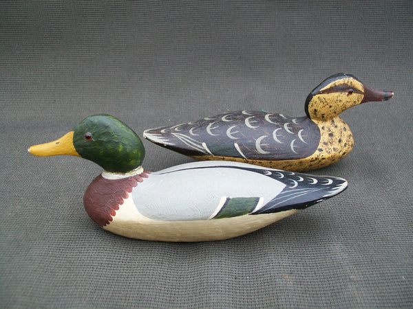 TJ Hooker- Mason style pair of Mallards- Ducks Unlimited quarter size