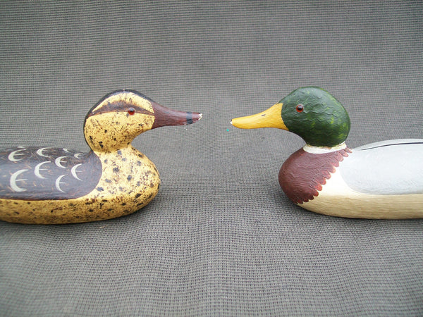 TJ Hooker- Mason style pair of Mallards- Ducks Unlimited quarter size