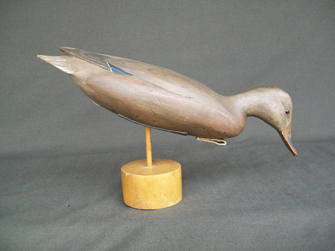 Ron Sabatini Mallard Hen, Drinking position