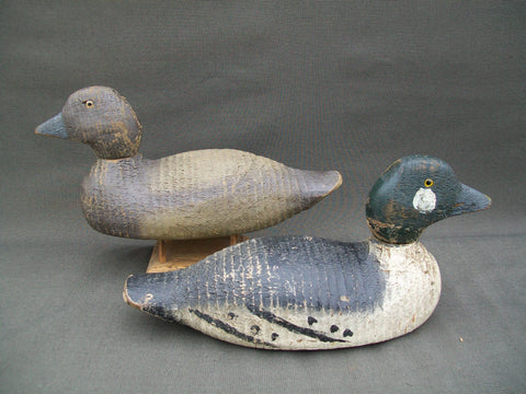 Rare Species- Victor Rig Mate Pair of Golden Eyes, Original Paint  (#2785)