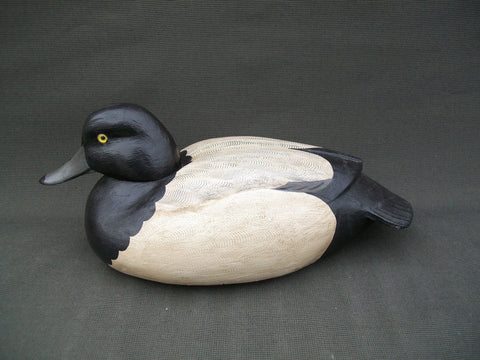 Hollow Blue Bill painted by Charlie Moore