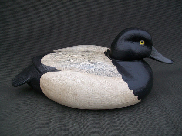 Hollow Blue Bill painted by Charlie Moore