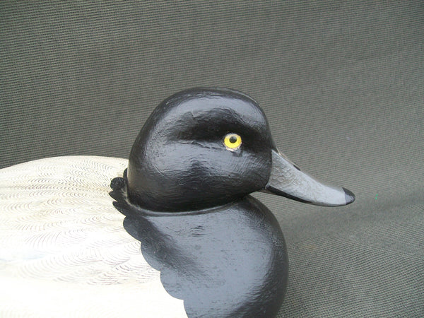 Hollow Blue Bill painted by Charlie Moore