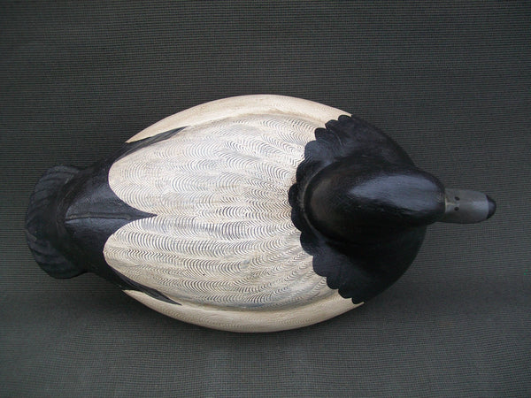 Hollow Blue Bill painted by Charlie Moore