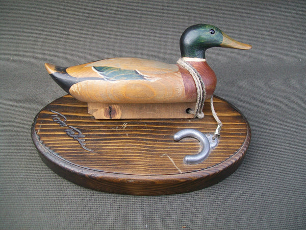 Tom Taber 1/4 Size Working Mallard Duck Display - All Original