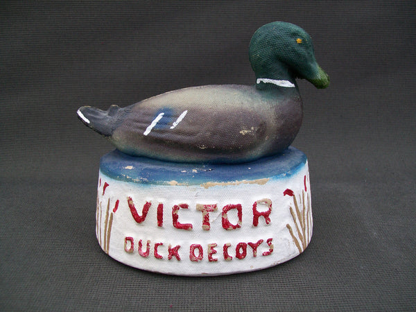 Rare Victor Paper Mache Christmas Hardware Store Display
